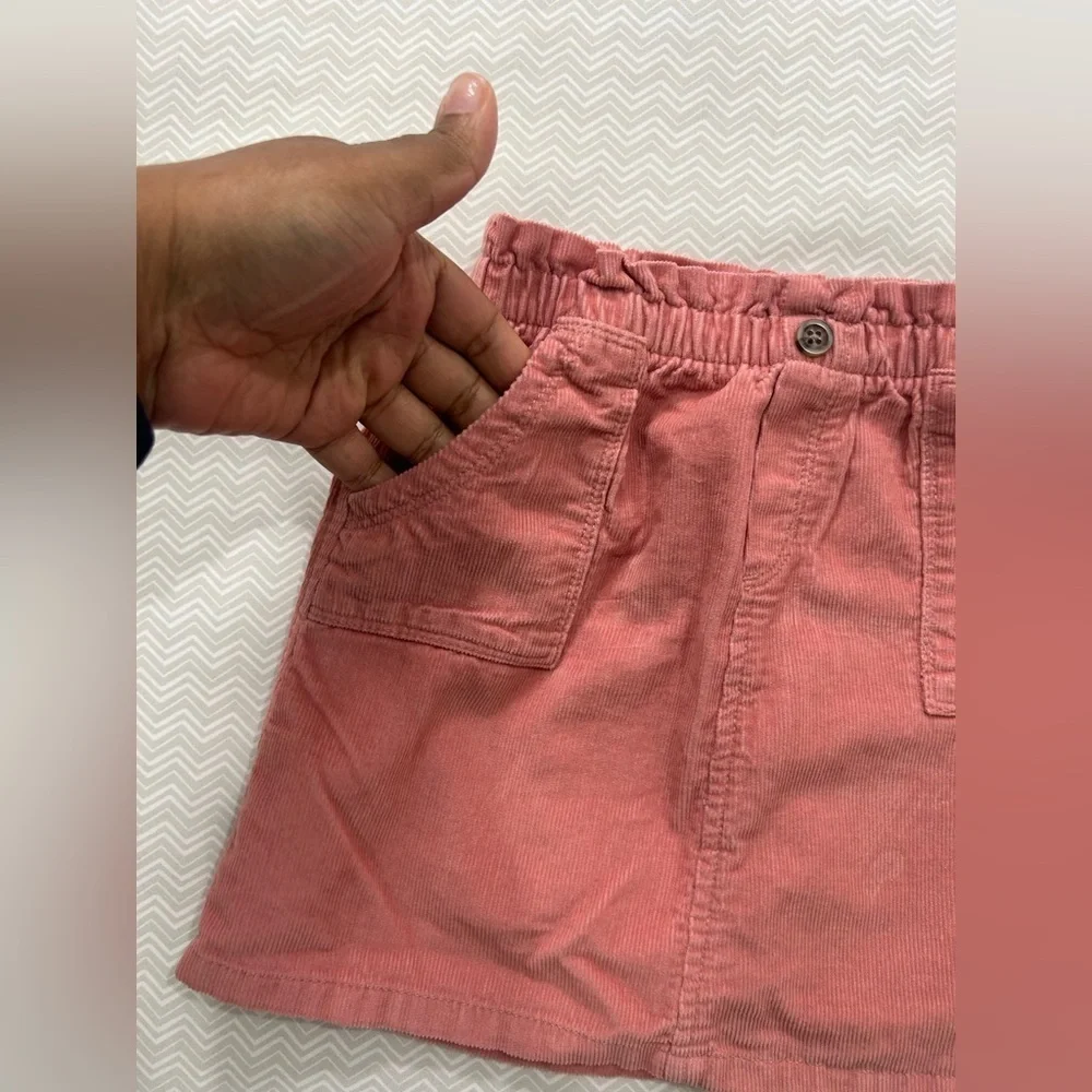 Old Navy Girls High-Waisted Corduroy Skirt